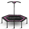 DJ-RP05 Exercise round jumping bed with handrail