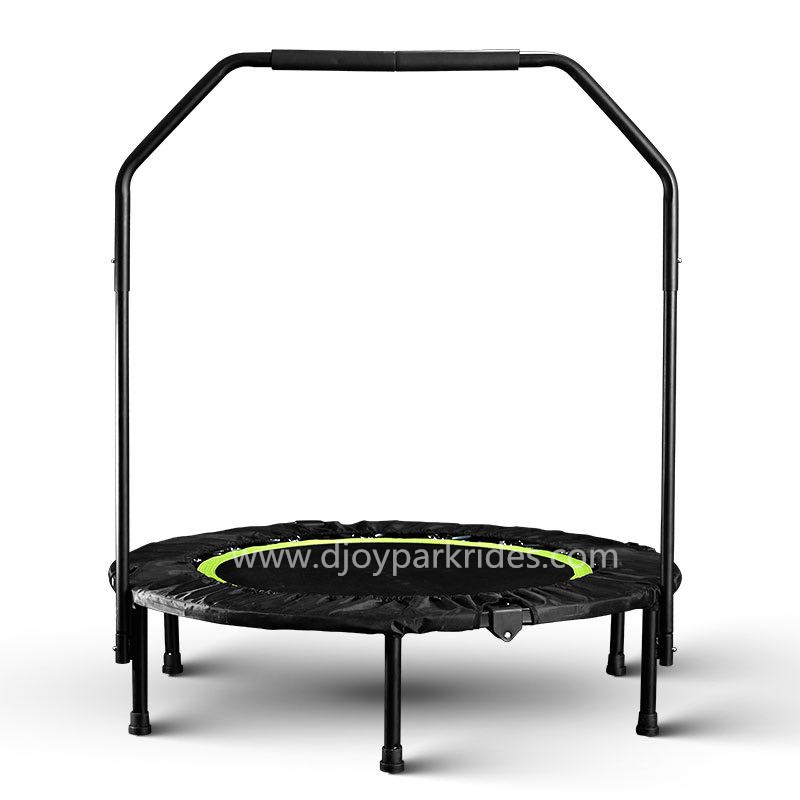 DJ-RP05 Exercise round jumping bed with handrail