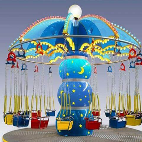 DJKR12 16 Seats Blue Sky Flying Chair