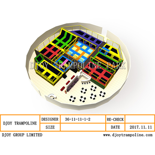 DJ-TP32 Safe Leisure Trampoline Park