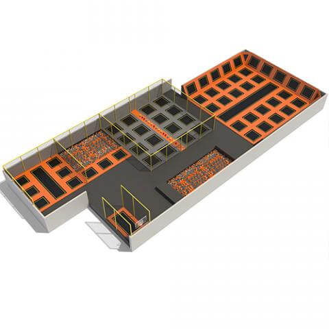 DJ-TP11 Trampoline park fitness