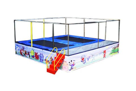 DJBTR06 2 in 1 Jumping Trampoline