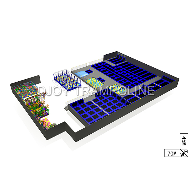 DJ-TP36Large Sized Trampoline