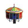 DJBTR04 Round trampoline with roof