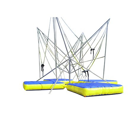 DJBTR35 4 Persons inflatable Trampoline Bungee