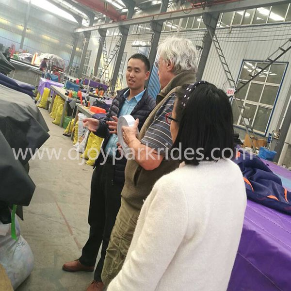 Customer visits our company
