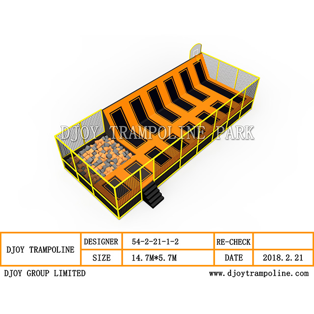 DJ-TP22 Flight Trampoline Park