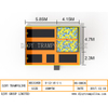 DJ-TP20 rectangular mini trampoline 