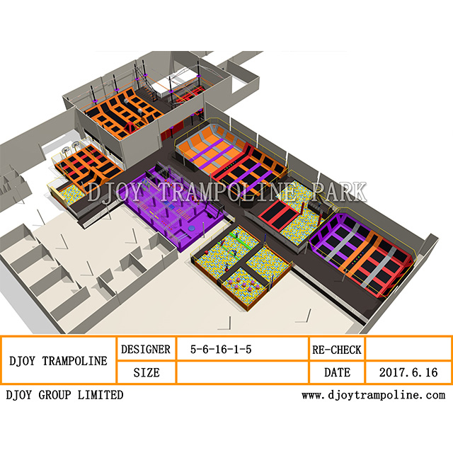 DJ-TP37 Gymnastics Trampolines For Sale