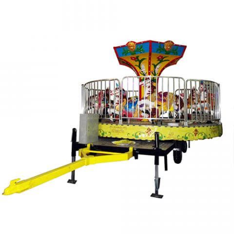 DJMRT04 12 Seats Carousel with Trailer