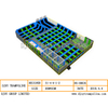 DJ-TP33 Foam Square Trampoline 